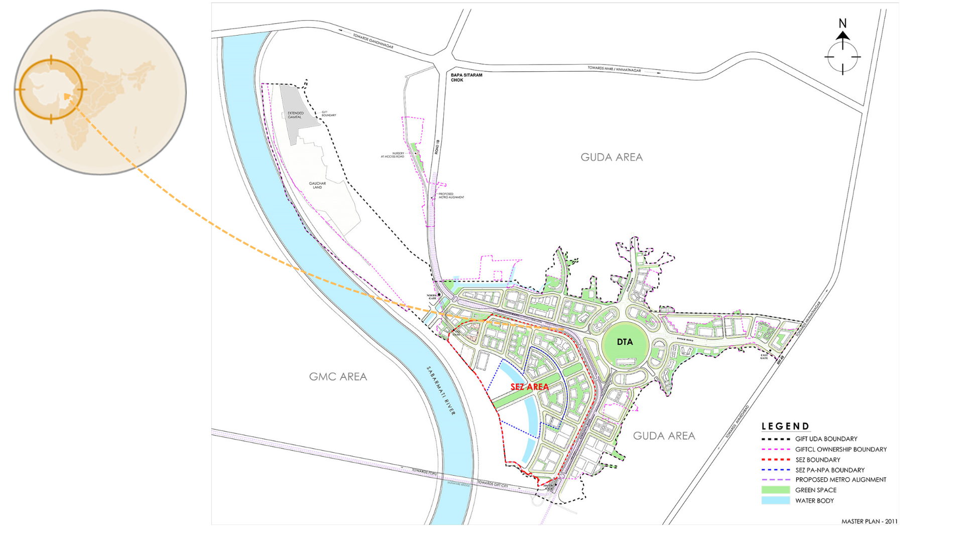 GIFT City Master Plan